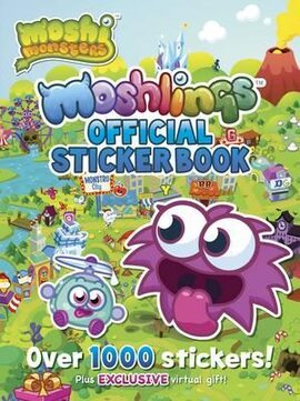 Moshi Monsters Official Moshlings Sticker Book - фото книги