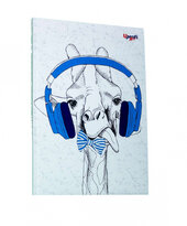 "Music note giraffe" А5 - фото обкладинки книги