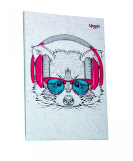 "Music note raccoon" А5 - фото книги