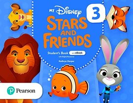My Disney Stars and Friends 3 SB +eBook +DR (підручник) - фото книги