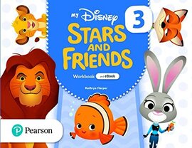 My Disney Stars and Friends 3 WB +eBook (посібник) - фото книги