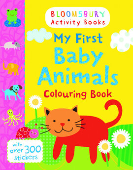 My First Baby Animals Colouring Book - фото книги