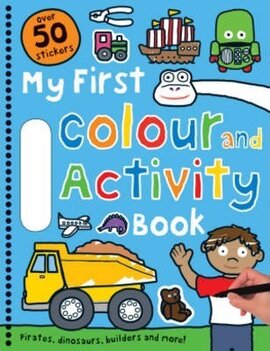 My First Colour and Activity Books: Blue - фото книги