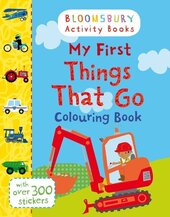 My First Things That Go Colouring Book - фото обкладинки книги