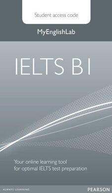 MyEnglishLab IELTS Global Level B1 Student Pin Code for Pack (аудіодиск) - фото книги