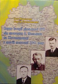 Нарис історії діяльності ОУН під проводом А. Мельника на Житомирщині у другій пол - фото книги