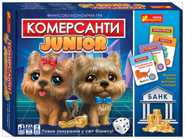 Настільна гра. Комерсанти. Junior - фото книги