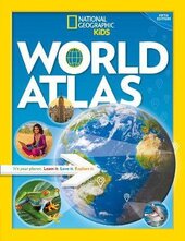National Geographic Kids World Atlas - фото обкладинки книги