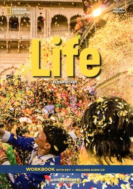 National Geographic Learn Second Edition Life Elementary Workbook with Key includes Audio CD John Hughes - фото книги