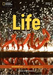 National Geographic Learn Second Edition Life Workbook with Key includes Audio CD Helen Stephenson - фото обкладинки книги