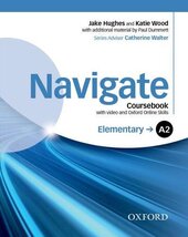 Navigate Elementary A2: Coursebook with DVD and Online Practice (підручник з диском) - фото обкладинки книги