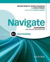Navigate Intermediate B1+: Coursebook with DVD and Online Practice (підручник з диском) - фото обкладинки книги