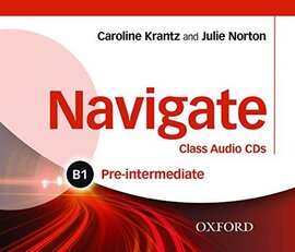 Navigate Pre-Intermediate B1: Class Audio CDs (аудіодиск)" Caroline Krantz - фото книги