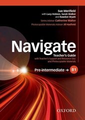 Navigate Pre-Intermediate B1: Teacher's Book with Teacher's Resource Disc (книга вчителя) - фото обкладинки книги
