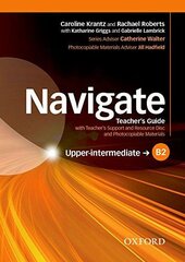 Navigate Upper-Intermediate B2: Teacher's Book with Teacher's Resource Disc(книга вчителя) - фото обкладинки книги