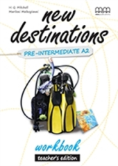 New Destinations. Pre-Intermediate A2. Workbook. Teacher's Edition - фото обкладинки книги