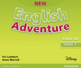 New English Adventure 1 Class CD (3) adv (аудіодиск) - фото книги