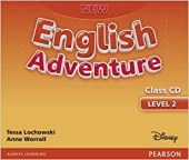 New English Adventure 2 Class CD (аудіодиск) - фото обкладинки книги