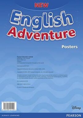 New English Adventure Starter A Posters (плакати) - фото книги