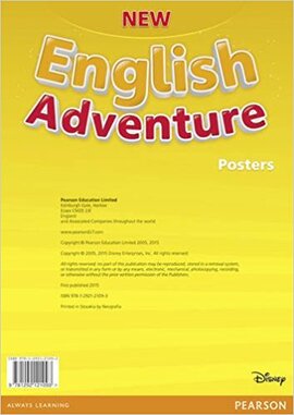 New English Adventure Starter B Posters (плакати) - фото книги
