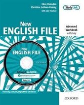 New English File Advanced. Workbook with Key with MultiROM - фото обкладинки книги