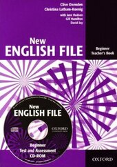 New English File Beginner. Teacher's Book with Test and Assessment CD-ROM - фото обкладинки книги