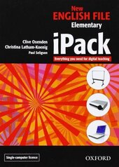 New English File Elementary. iPack single user version (програмне забезпечення) - фото обкладинки книги