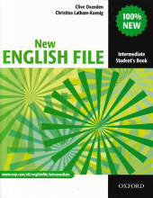 New English File Intermediate. Student's Book - фото обкладинки книги
