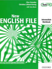 New English File Intermediate. Workbook with Answer Booklet with MultiROM - фото обкладинки книги
