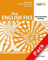 New English File Upper-Intermediate. Workbook with Key with MultiROM - фото обкладинки книги