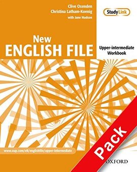 New English File Upper-Intermediate. Workbook with Key with MultiROM - фото книги