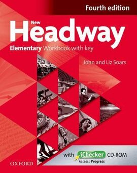 New Headway 4th Edition Elementary: Workbook with Key with iChecker CD-ROM - фото книги
