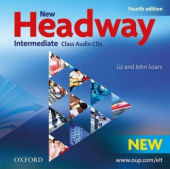 New Headway 4th Edition Intermediate: Class Audio CDs (аудіодиск) - фото обкладинки книги