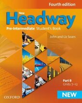 New Headway 4th Edition Pre-Intermediate: Student's Book with iTutor DVD (підручник) - фото обкладинки книги