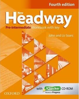 New Headway 4th Edition Pre-Intermediate: Workbook with Key with iChecker - фото книги
