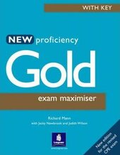 New Proficiency Gold. Maximiser with Key (роб.зошит+підрунчик+відповіді) - фото обкладинки книги