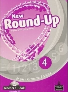 New Round-Up 4 Teacher's Book  + CD (книга вчителя) - фото книги