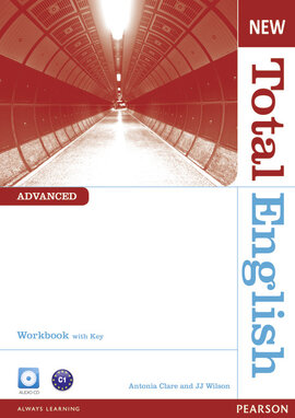 New Total English Advanced Workbook with Key and Audio CD (робочий зошит + аудіодиск) - фото книги