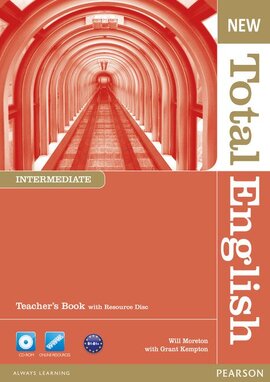 New Total English Intermediate Teacher's Book + Key + CD (книга вчителя) - фото книги