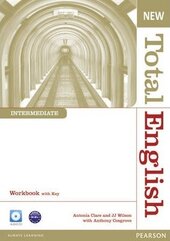 New Total English Intermediate: Workbook with key with CD (робочий зошит) - фото обкладинки книги