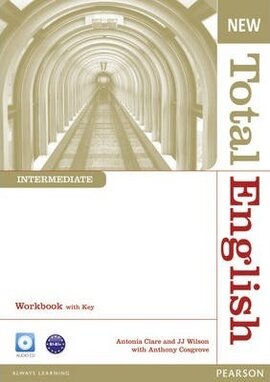 New Total English Intermediate: Workbook with key with CD (робочий зошит) - фото книги