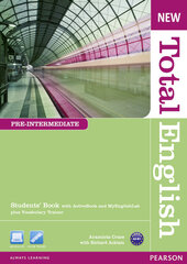 New Total English Pre-Intermediate Student's Book with Active Book + MyLab (підручник) - фото обкладинки книги