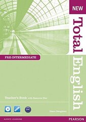 New Total English Pre-Intermediate Teacher's Book + CD (книга вчителя) - фото обкладинки книги