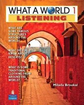 New What a World Listening 1: Amazing Stories from Around the Globe - фото обкладинки книги