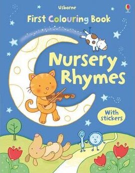 Nursery Rhymes. Colouring Book with Stickers - фото книги