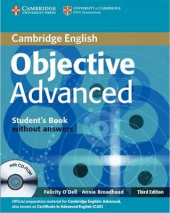 Objective Advanced 3rd edition. Student's Book without Answers + CD-ROM - фото обкладинки книги