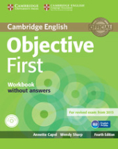 Objective First Workbook without Answers - фото обкладинки книги