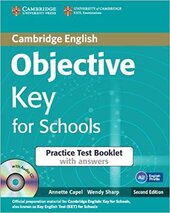 Objective Key for Schools Practice Test Booklet with Answers - фото обкладинки книги