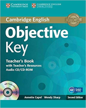 Objective Key Teacher's Book with Teacher's Resources Audio CD/CD-ROM - фото обкладинки книги