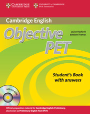 Objective PET Student's Book with answers - фото книги